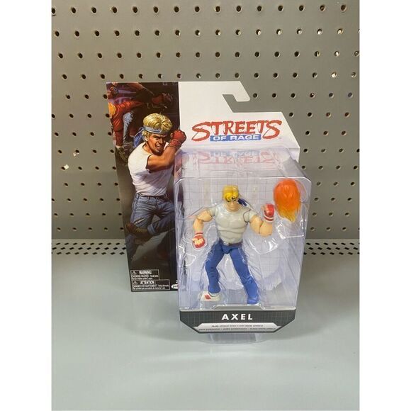 Streets Of Rage Axel 2024 Jakks Pacific Sega Action Figure New 4.5" - Picture 3 of 4